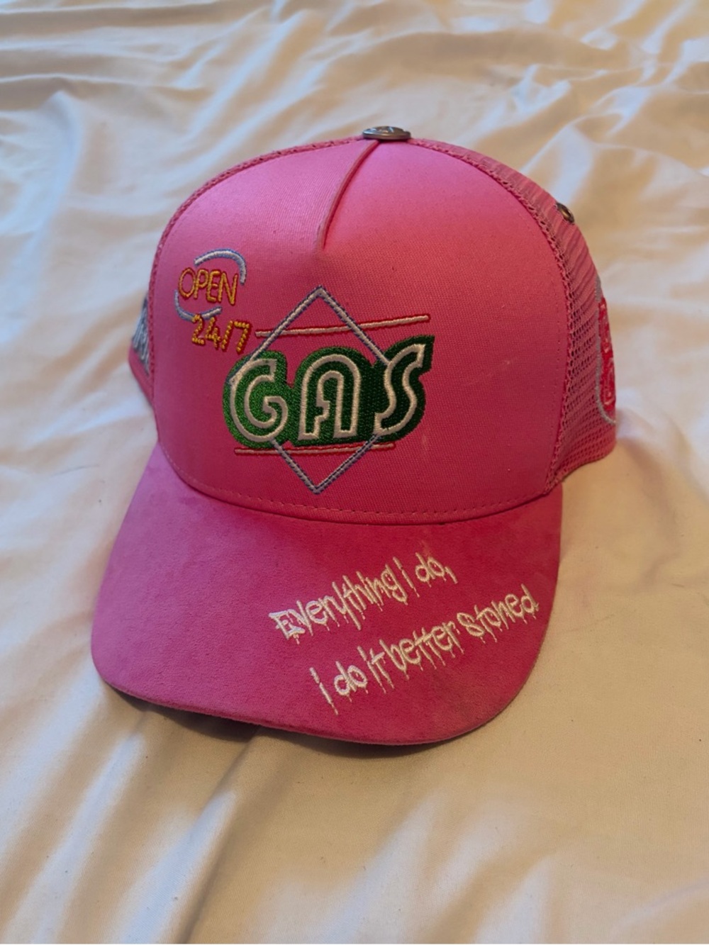 Gas NYC 24/7 (Pink) SnapBack